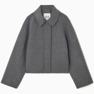 COS Short Double Faced Wool Jacket